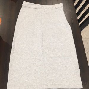 Kate Spade Saturday knee length grey skirt
